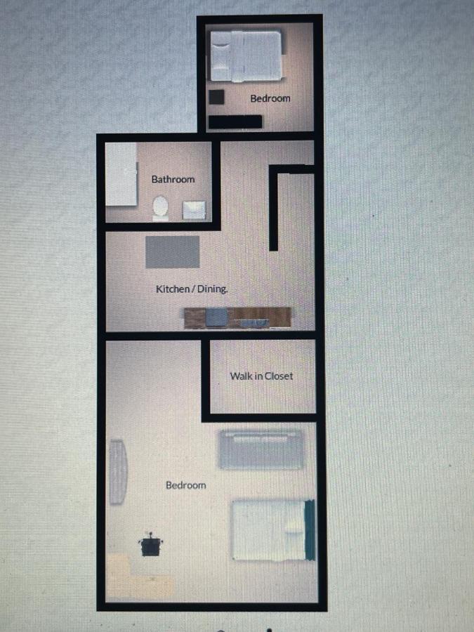 2 Bedroom Apartment Оберндейл Экстерьер фото